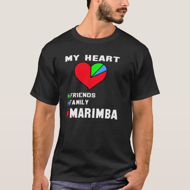 I love Marimba. T-Shirt (Front)
