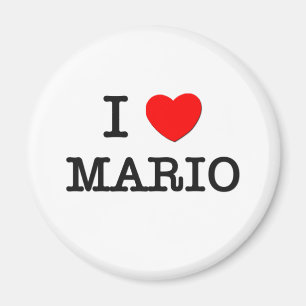 I Love Mario Magnet