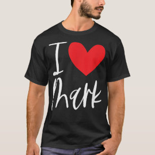 I Love Mark Name Personalised Boy Man BFF Friend H T-Shirt