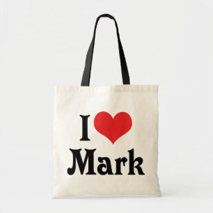 I Love Mark Tote Bag