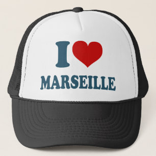 I Love Marseille Trucker Hat