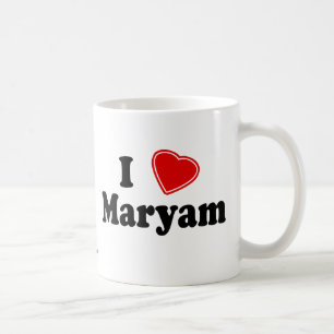 I Love Maryam Coffee Mug