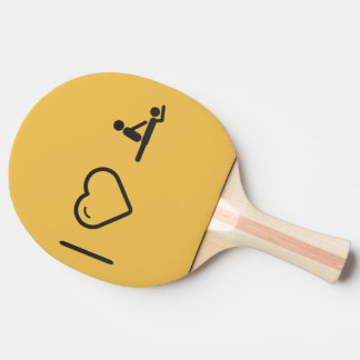 I Love Massage Ping Pong Paddle