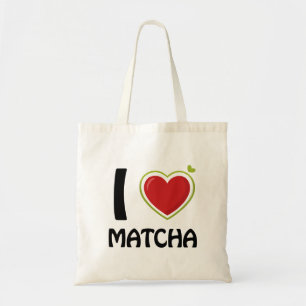 I love Matcha T-Shirt Tote Bag