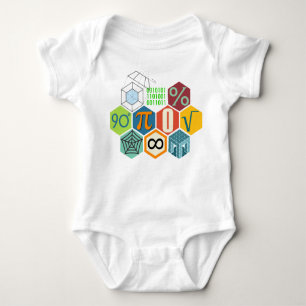 I love Math Baby Bodysuit