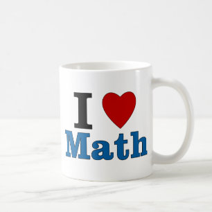 I Love Math Coffee Mug