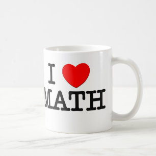 I Love MATH Coffee Mug
