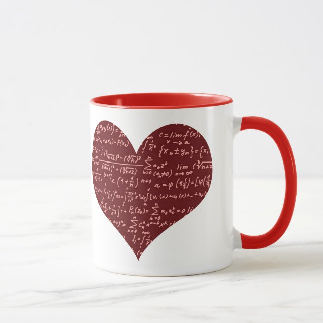 I love math mug (Right)