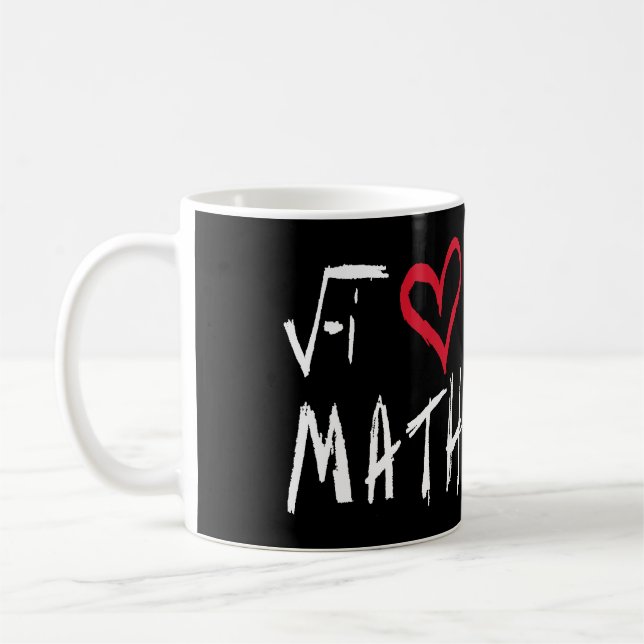 I love Math Mug (Left)
