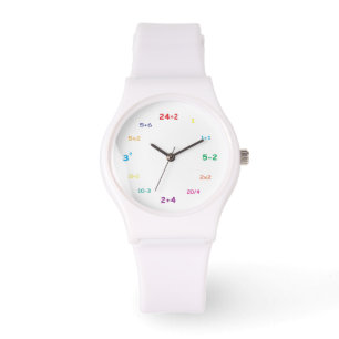 I love math! sporty wrist watch