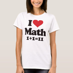 I Love Math! T-Shirt