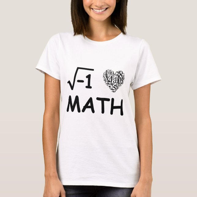 I love math T-Shirt (Front)