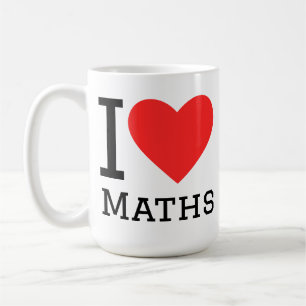I love maths  coffee mug