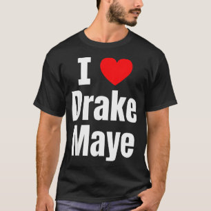 I Love Maye Football Fan  T-Shirt
