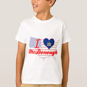 I Love McDonough, New York T-Shirt