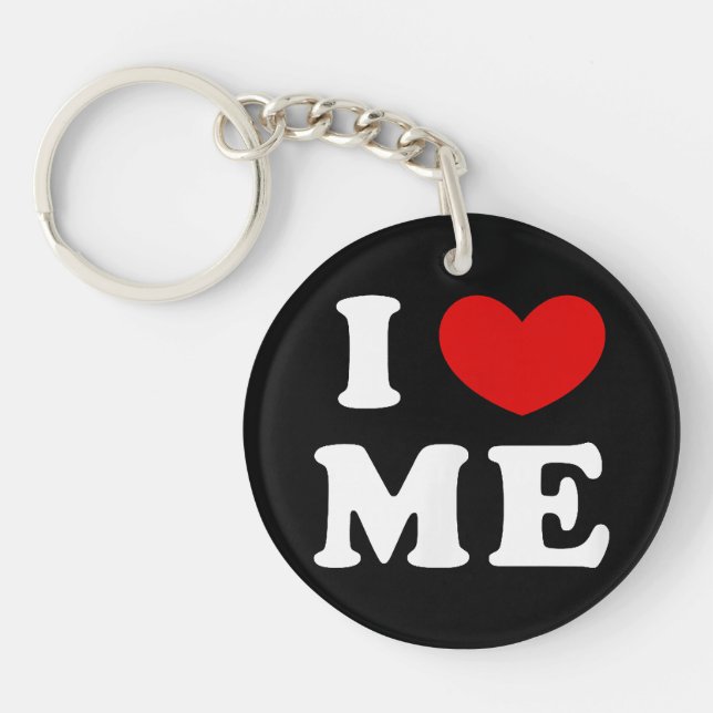 I LOVE ME KEY RING (Front)