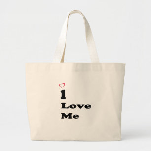 I love Me Large Tote Bag
