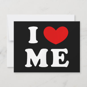 I LOVE ME THANK YOU CARD