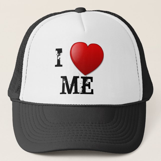 "I LOVE ME" Trucker Hat (Front)