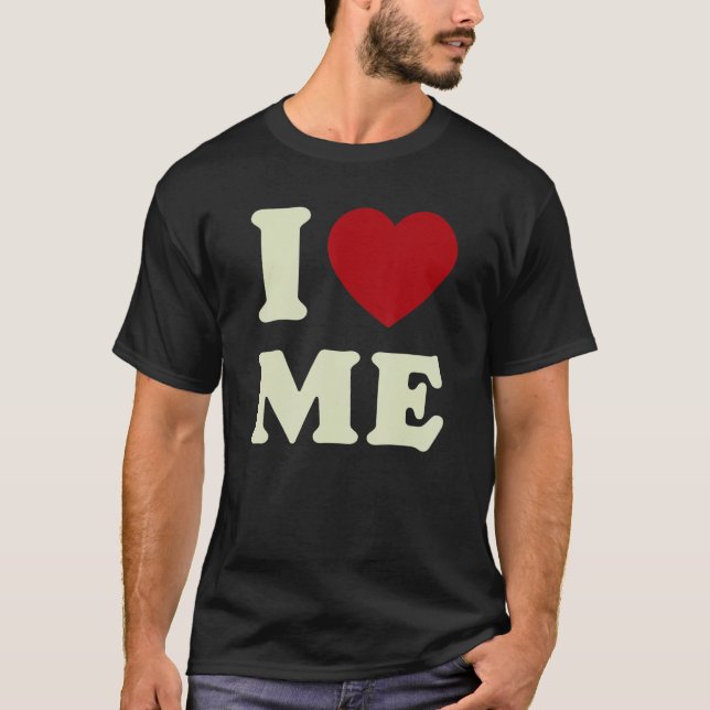 I Love Me Y2K Aesthetic Brown Downtown Girl T-Shirt (Front)