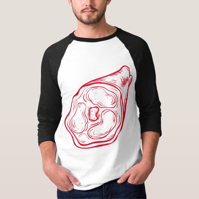 I love meat T-Shirt (Front)