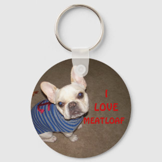 I LOVE MEATLOAF KEY RING