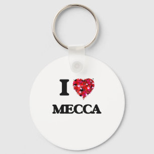I Love Mecca Key Ring