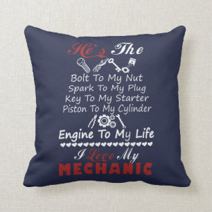 I love MECHANIC Cushion