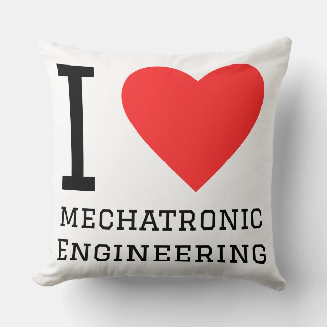 I love mechatronic engineering cushion (Front)