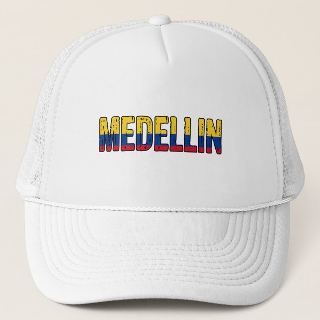 I love Medellin Trucker Hat (Front)