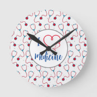 "I love medicine" stethoscope medical doctor gift