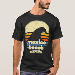 I Love Meico Beach Florida Ocean Wave FL T-Shirt