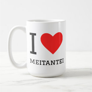 I love meitantei coffee mug