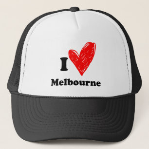 I love Melbourne Trucker Hat