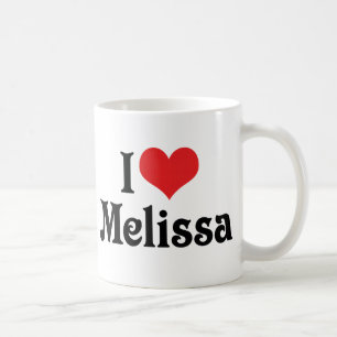 I Love Melissa Coffee Mug