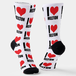 I love Melton Socks