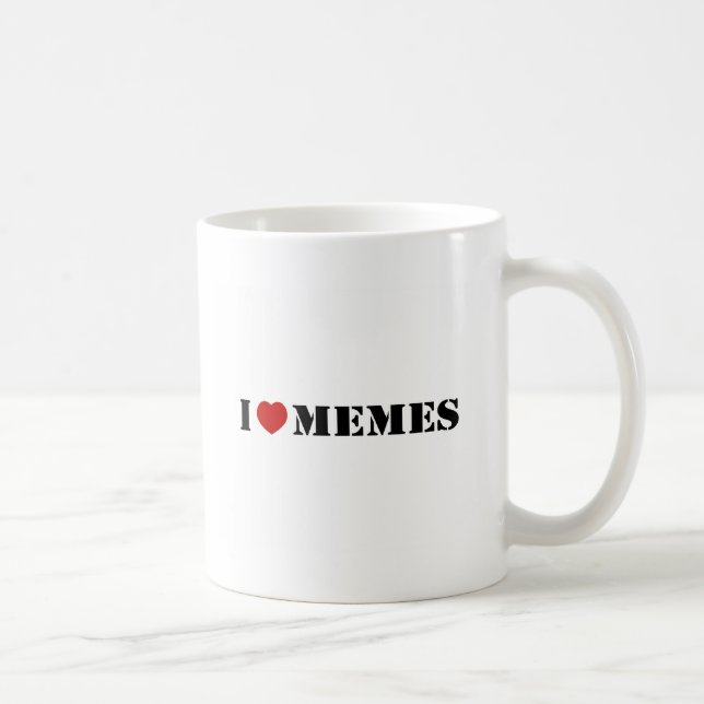 I Love Memes Coffee Mug (Right)