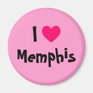 I Love Memphis Magnet