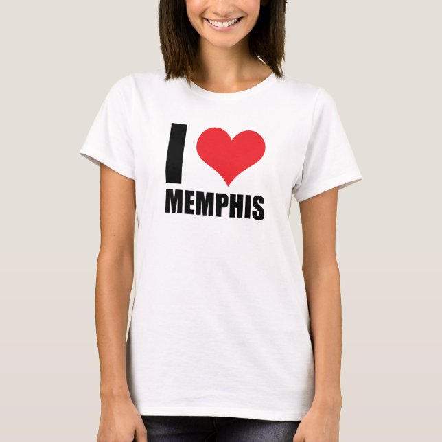 I love Memphis  T-Shirt (Front)