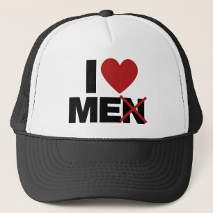 I Love Men Trucker Hat