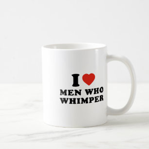 I Love Men Who Whimper Funny Christmas Xmas Holida Coffee Mug