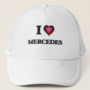 I Love Mercedes Trucker Hat
