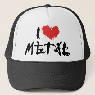 I Love Metal Trucker Hat