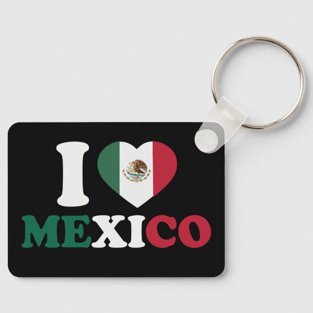 I love Mexico Key Ring (Front)
