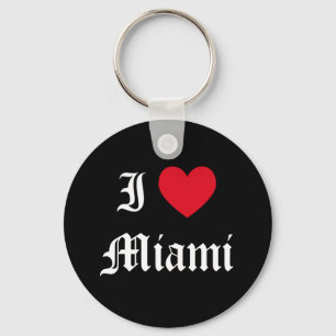 I Love Miami Key Ring