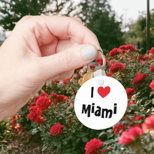 I Love Miami Keychain