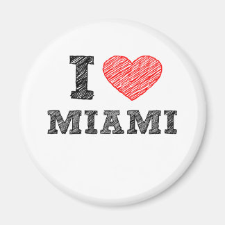 I Love Miami Magnet
