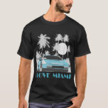 I Love Miami T-Shirt<br><div class="desc">For those that love Miami. The cars,  the palm trees,  the miami nights.</div>
