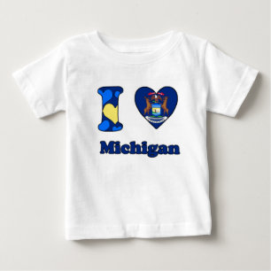 I love Michigan Baby T-Shirt