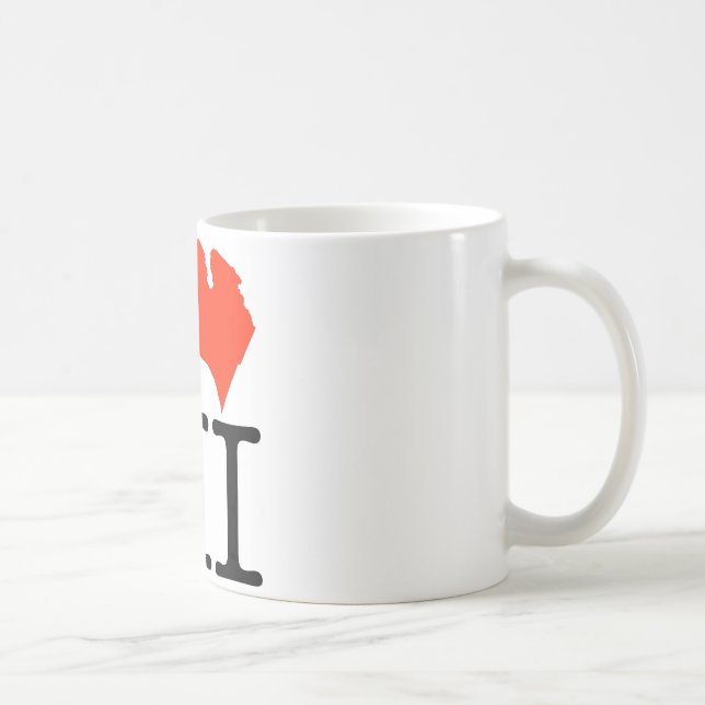 I Love Michigan! Coffee Mug (Right)